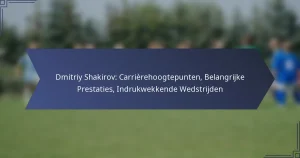 Dmitriy Shakirov: Carrièrehoogtepunten, Belangrijke Prestaties, Indrukwekkende Wedstrijden