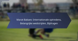 Marat Bakaev: Internationale optredens, Belangrijke wedstrijden, Bijdragen